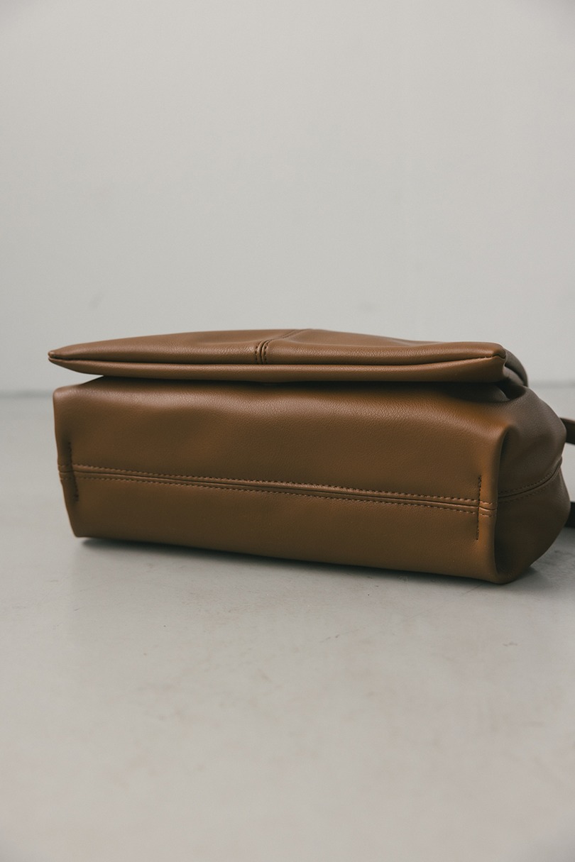 フラップデザインショルダーバッグ 詳細画像 BRN 5