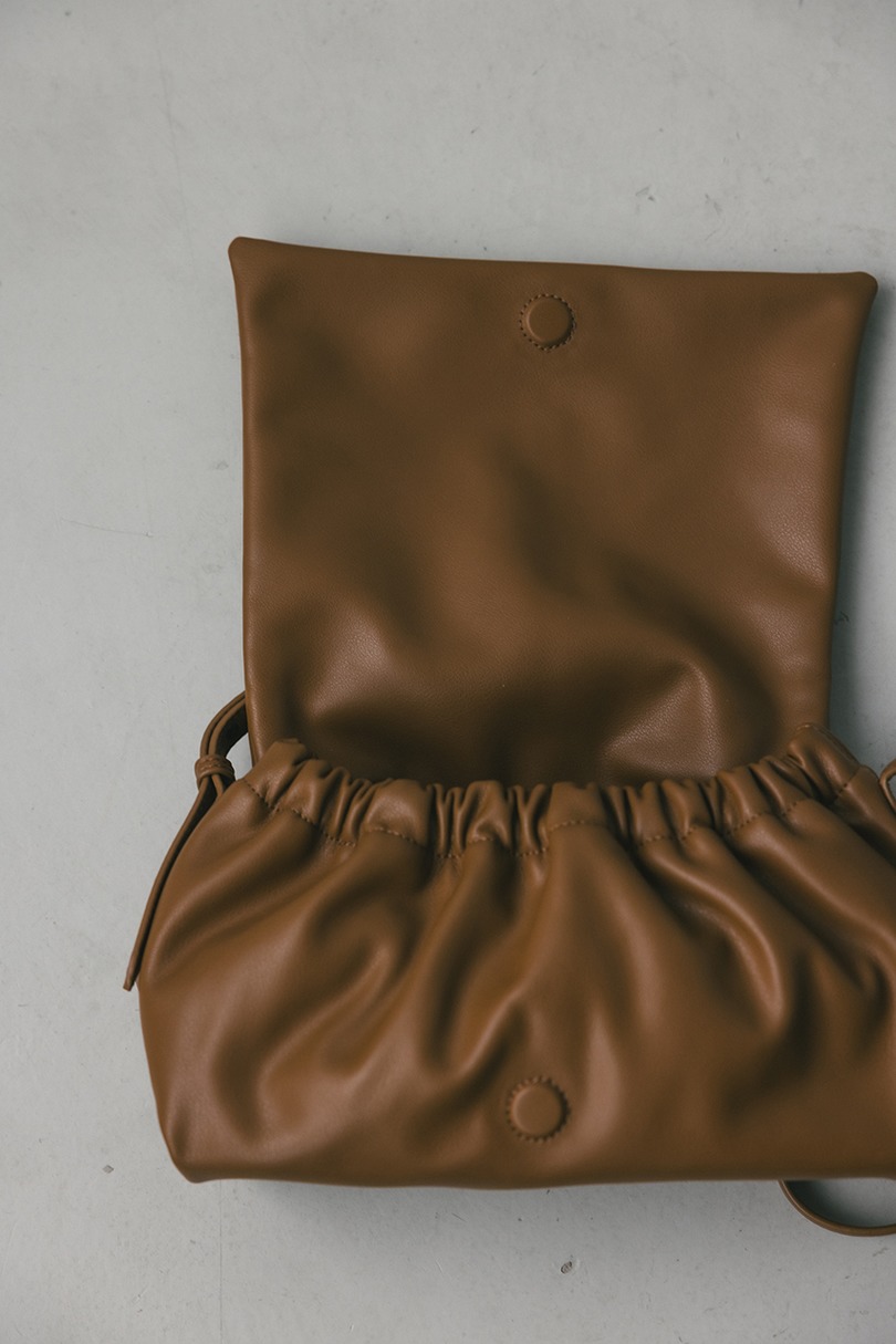 フラップデザインショルダーバッグ 詳細画像 BRN 6