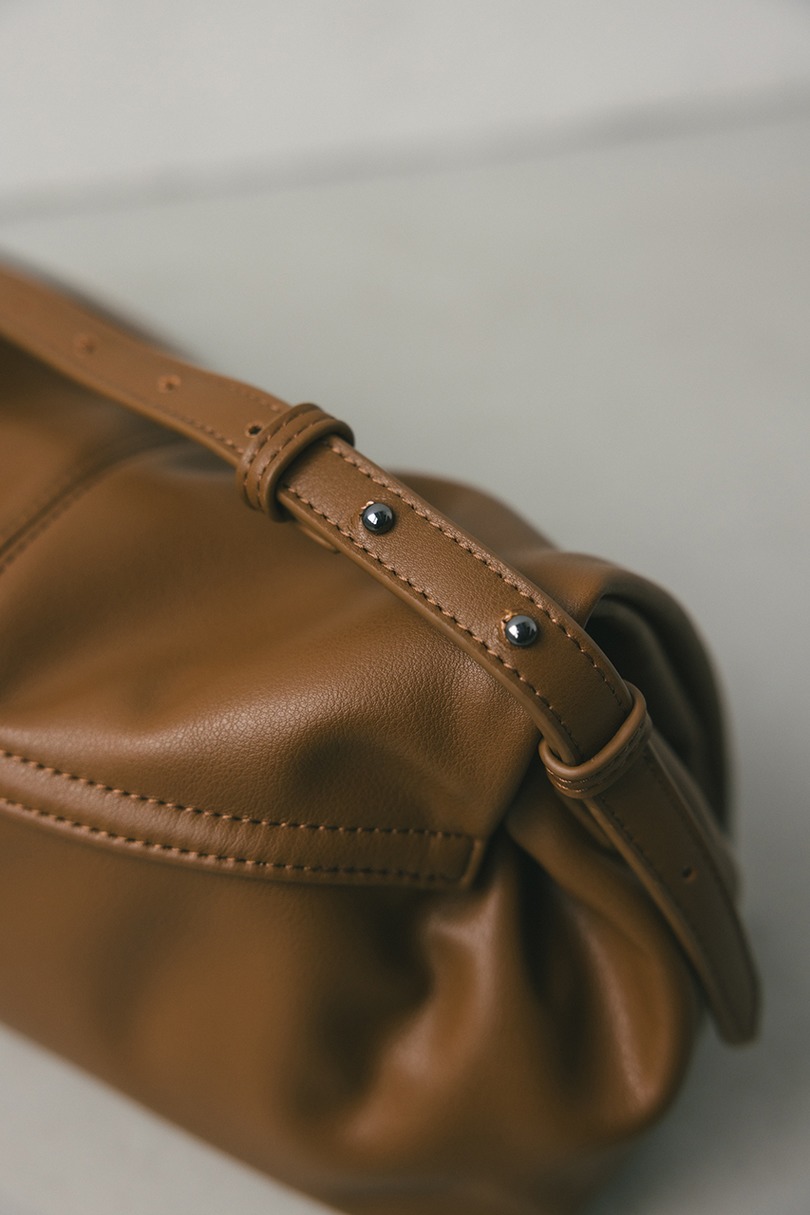 フラップデザインショルダーバッグ 詳細画像 BRN 8