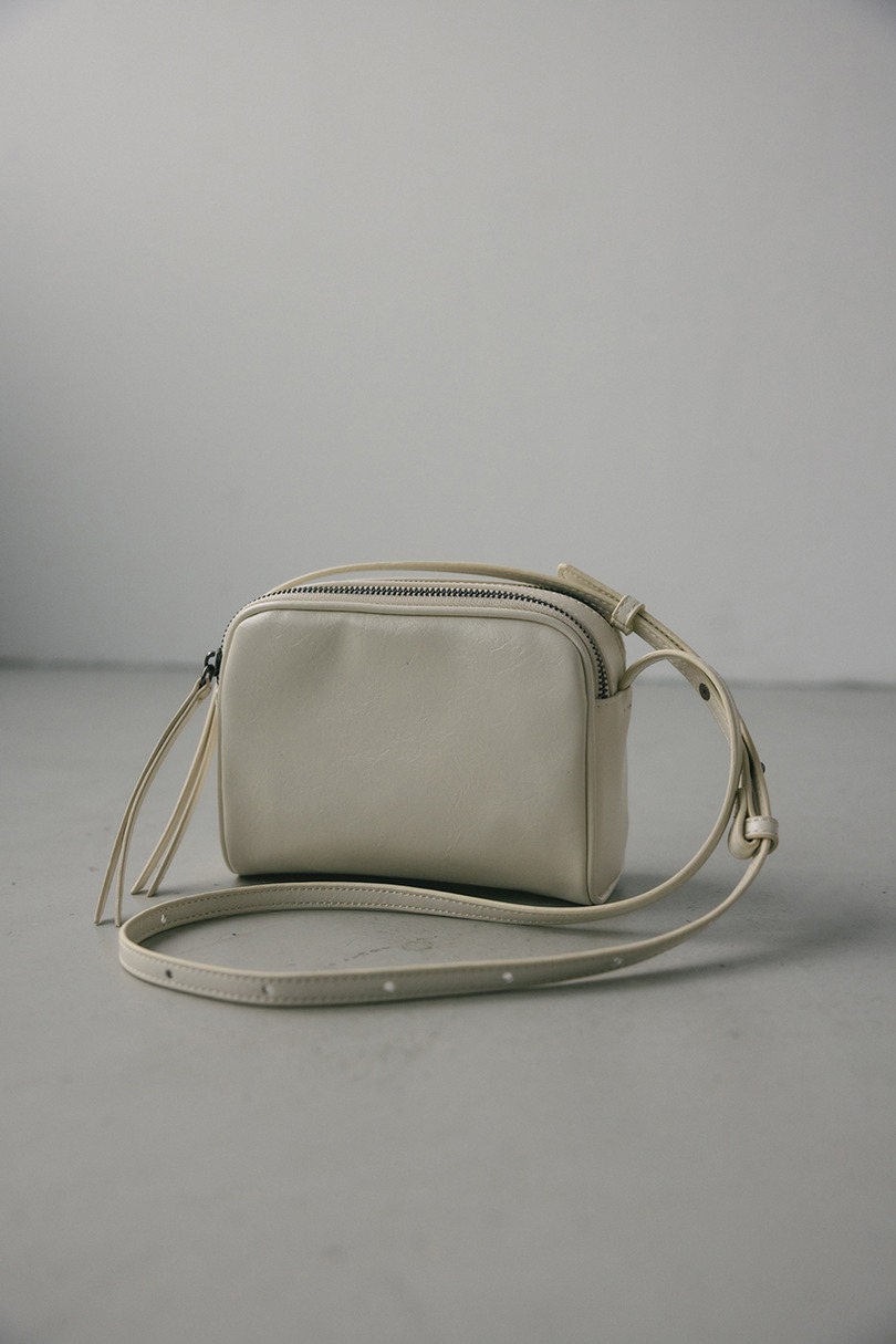 ダブルジップミニショルダーバッグ