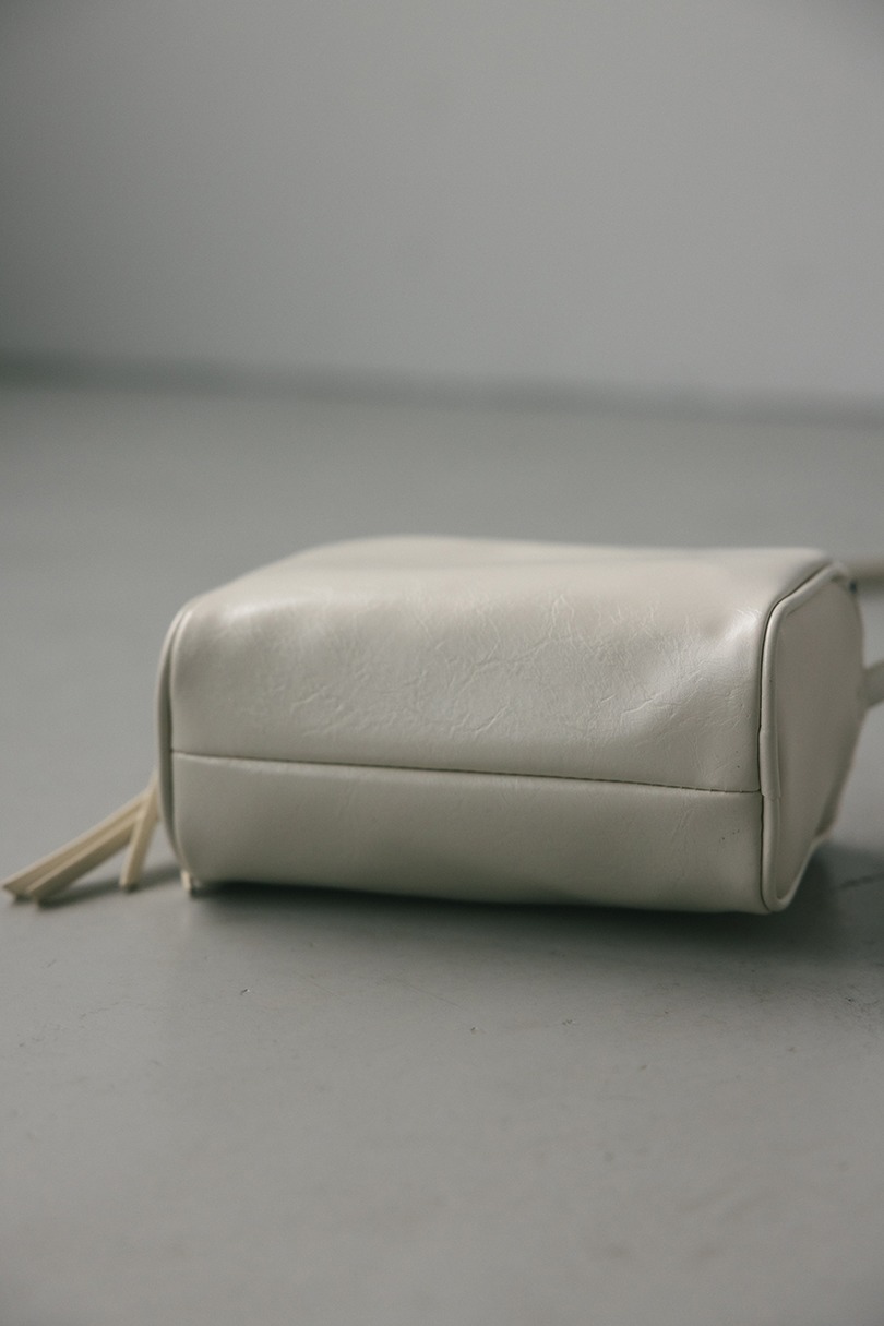 ダブルジップミニショルダーバッグ 詳細画像 WHT 3