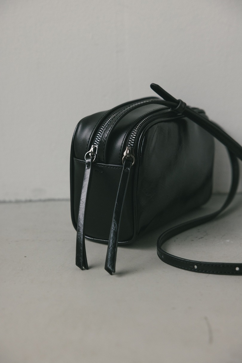 ダブルジップミニショルダーバッグ 詳細画像 BLK 3