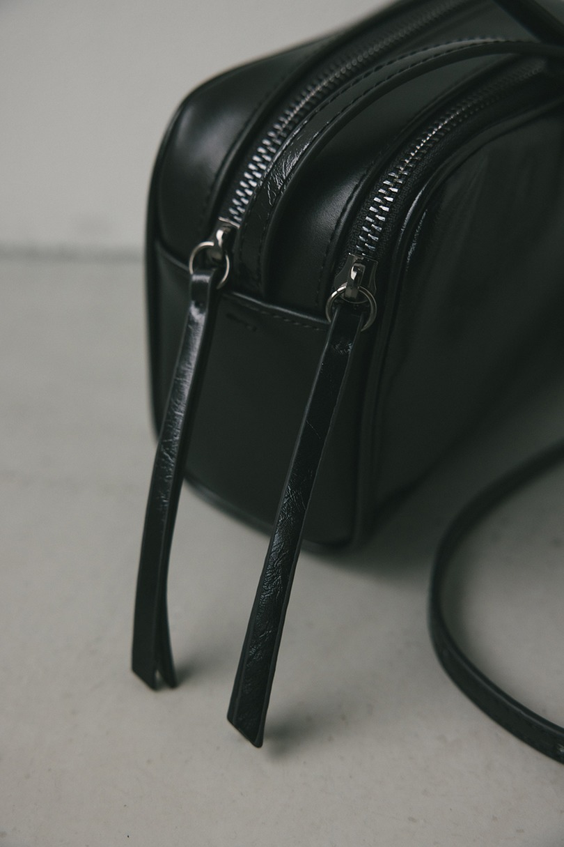 ダブルジップミニショルダーバッグ 詳細画像 BLK 4