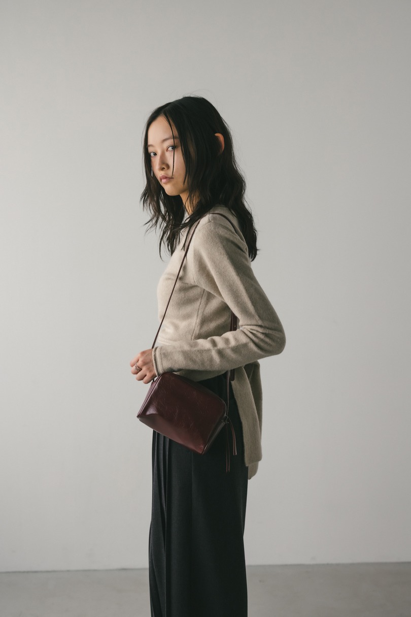 ダブルジップミニショルダーバッグ