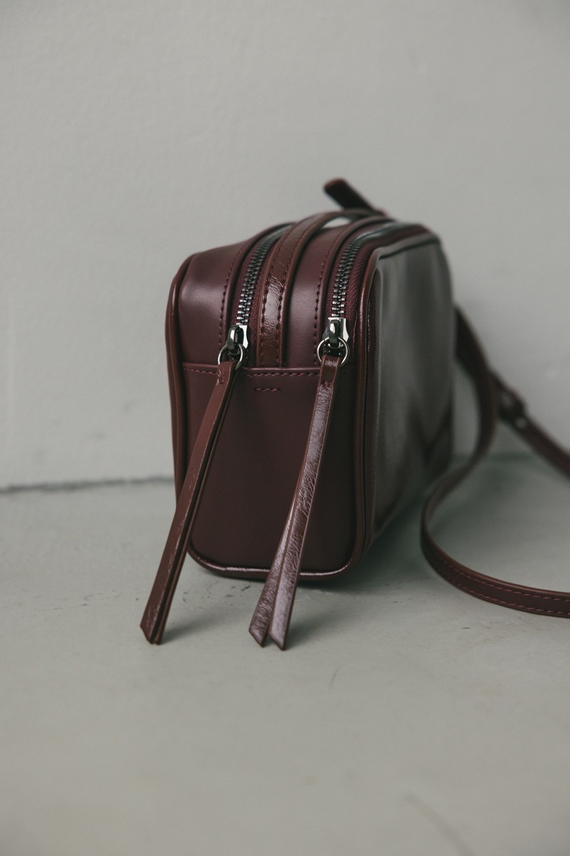 ダブルジップミニショルダーバッグ 詳細画像 BRD 4