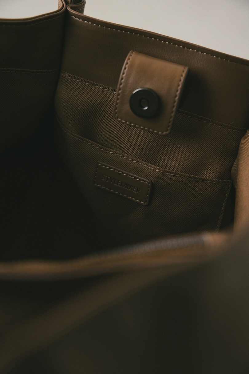 フォルムボストンバッグ 詳細画像 BRN 12