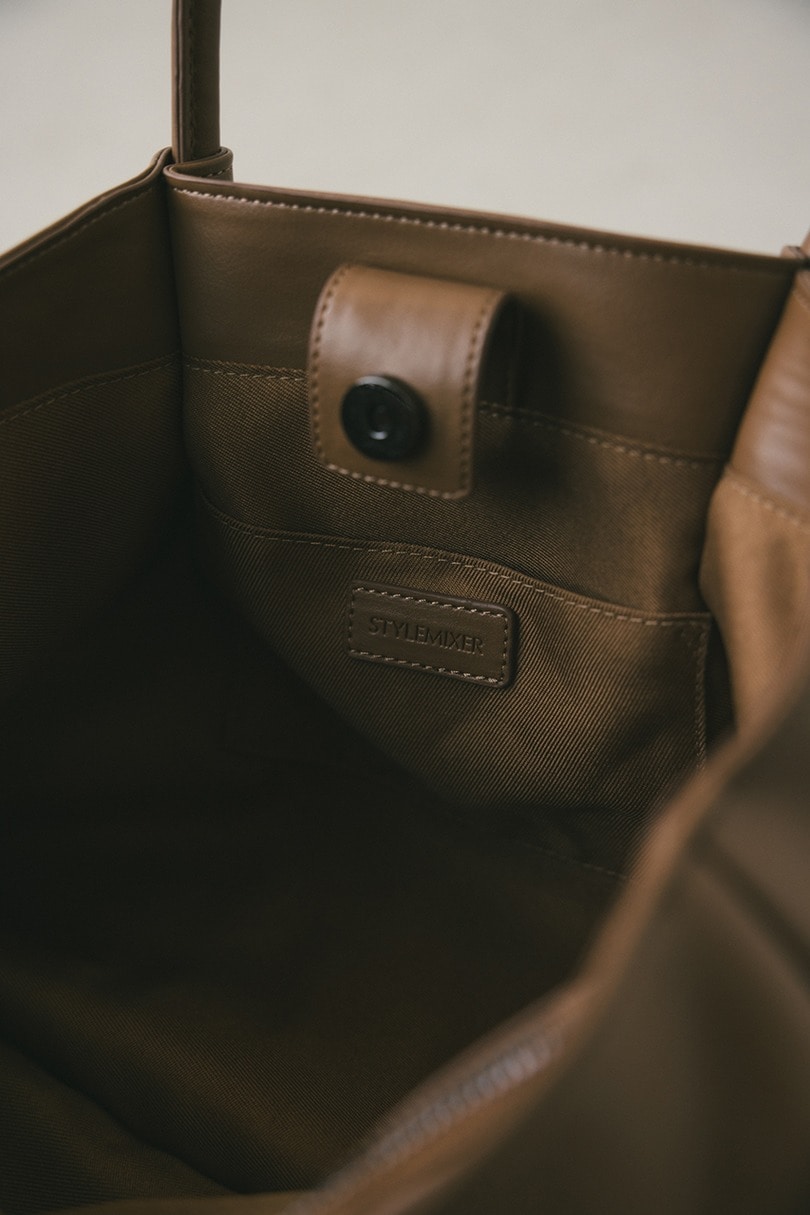 フォルムボストンバッグ 詳細画像 BRN 14