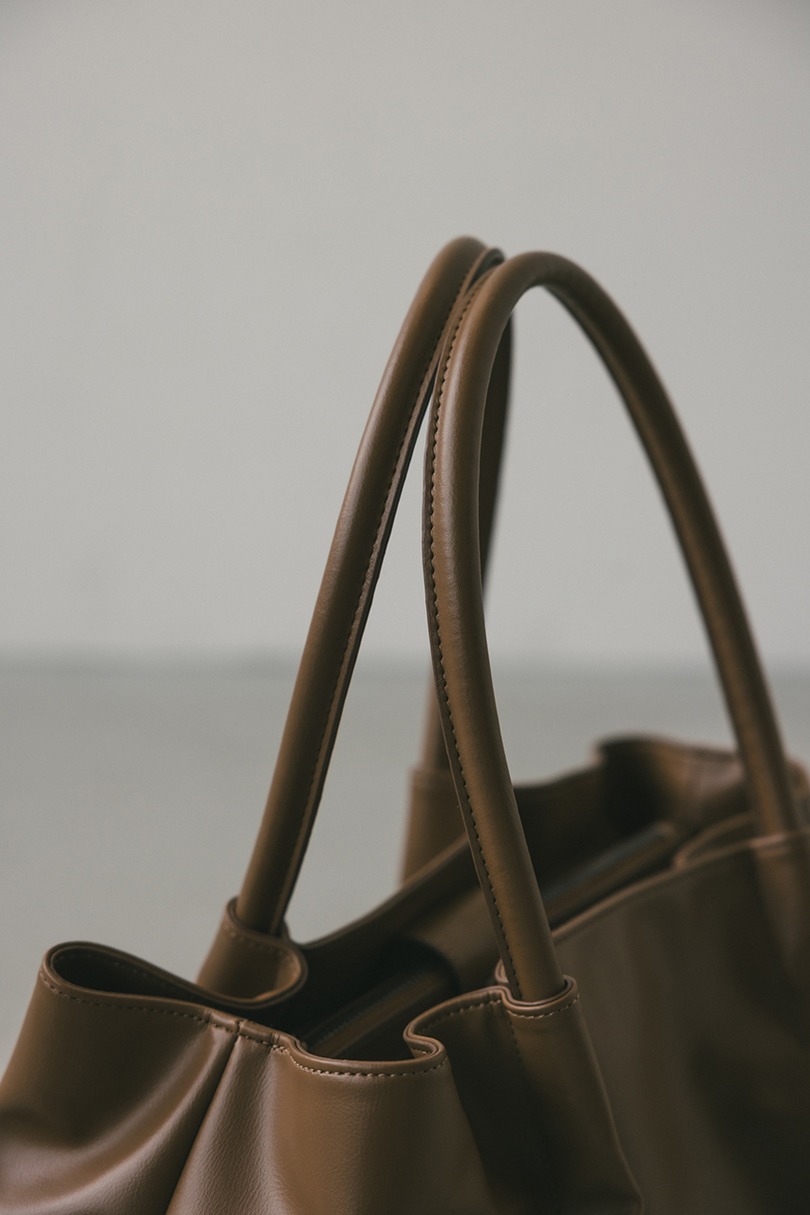 フォルムボストンバッグ 詳細画像 BRN 8