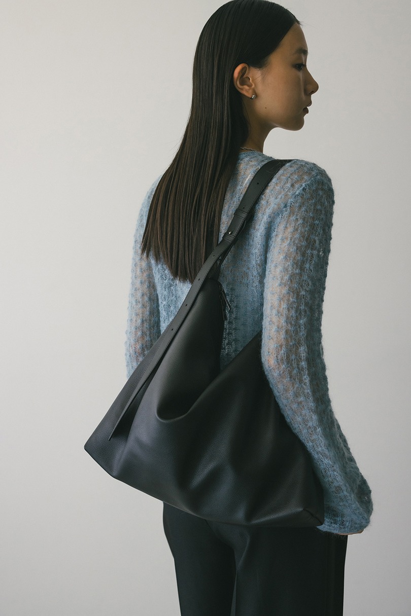 ワンハンドルビッグショルダーバッグ 詳細画像 BLK 2