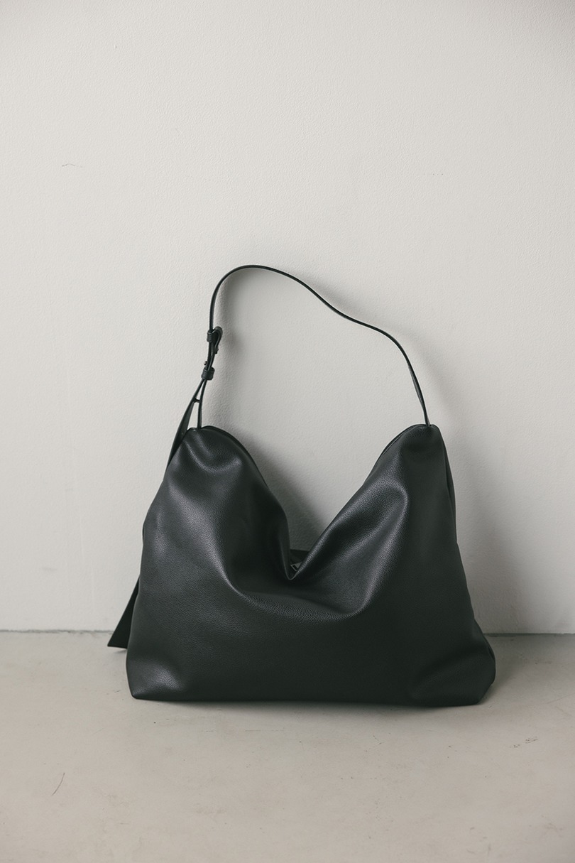 ワンハンドルビッグショルダーバッグ 詳細画像 BLK 3