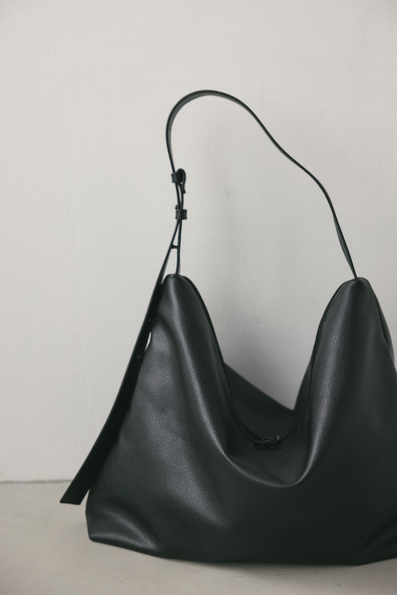 ワンハンドルビッグショルダーバッグ 詳細画像 BLK 4