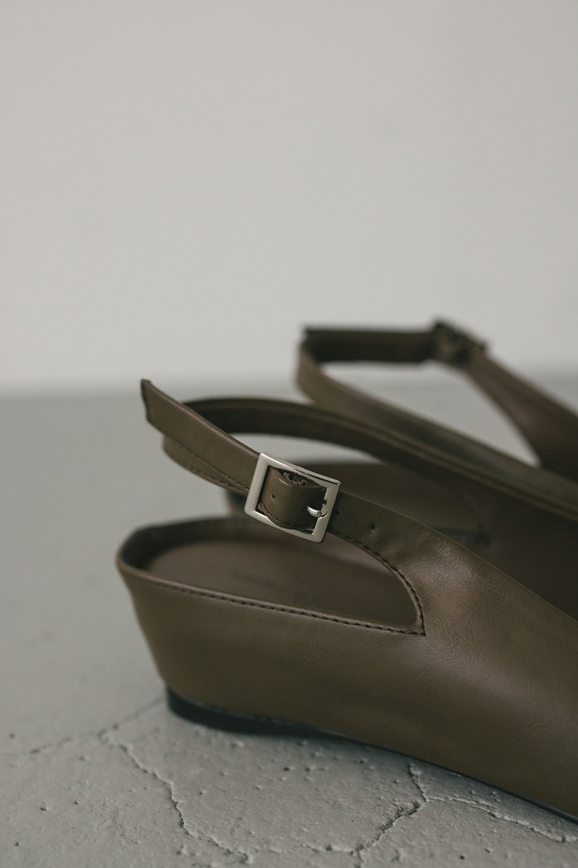 ストラップウエッジパンプス 詳細画像 KHA 8