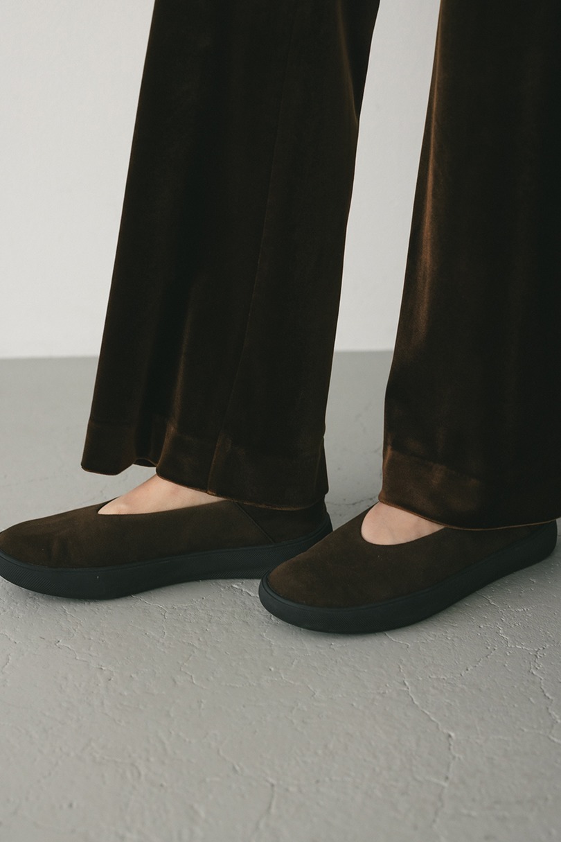 フラットソールシューズ 詳細画像 BRN 2