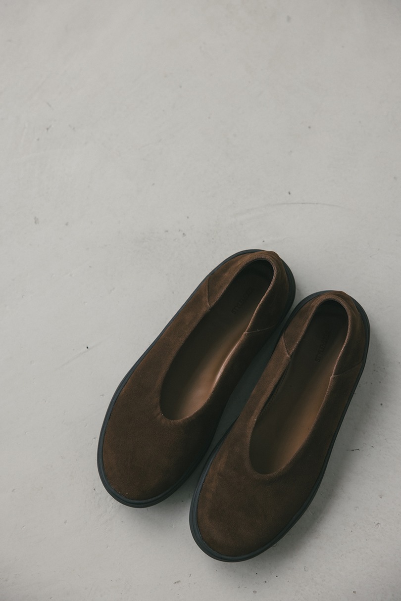 フラットソールシューズ 詳細画像 BRN 4