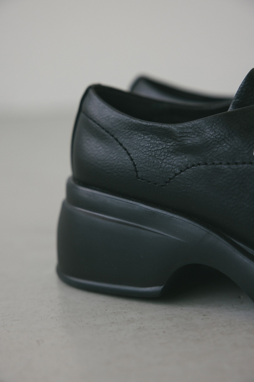 ボリュームソールレースアップローファー 詳細画像 BLK 10