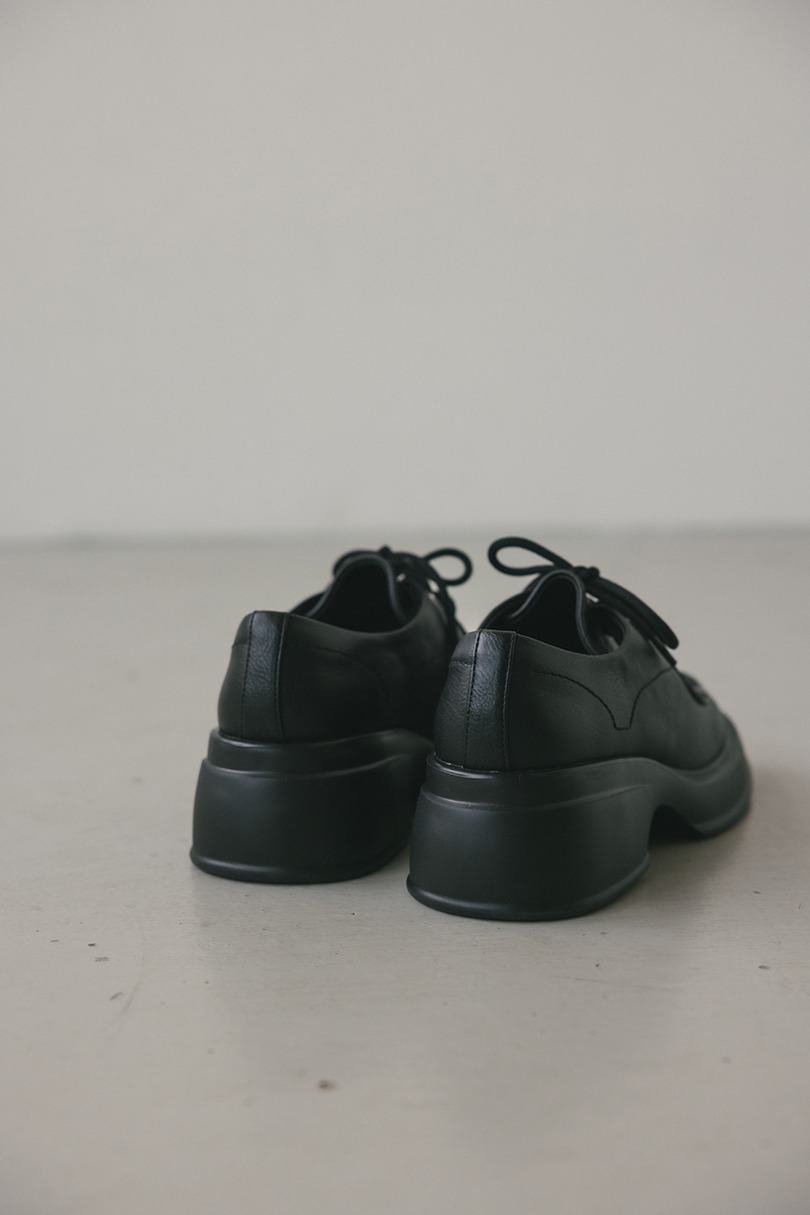 ボリュームソールレースアップローファー 詳細画像 BLK 5