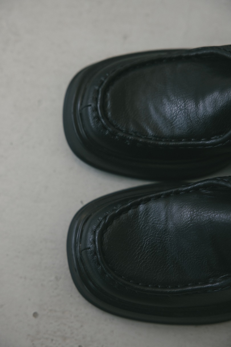 ボリュームソールレースアップローファー 詳細画像 BLK 6