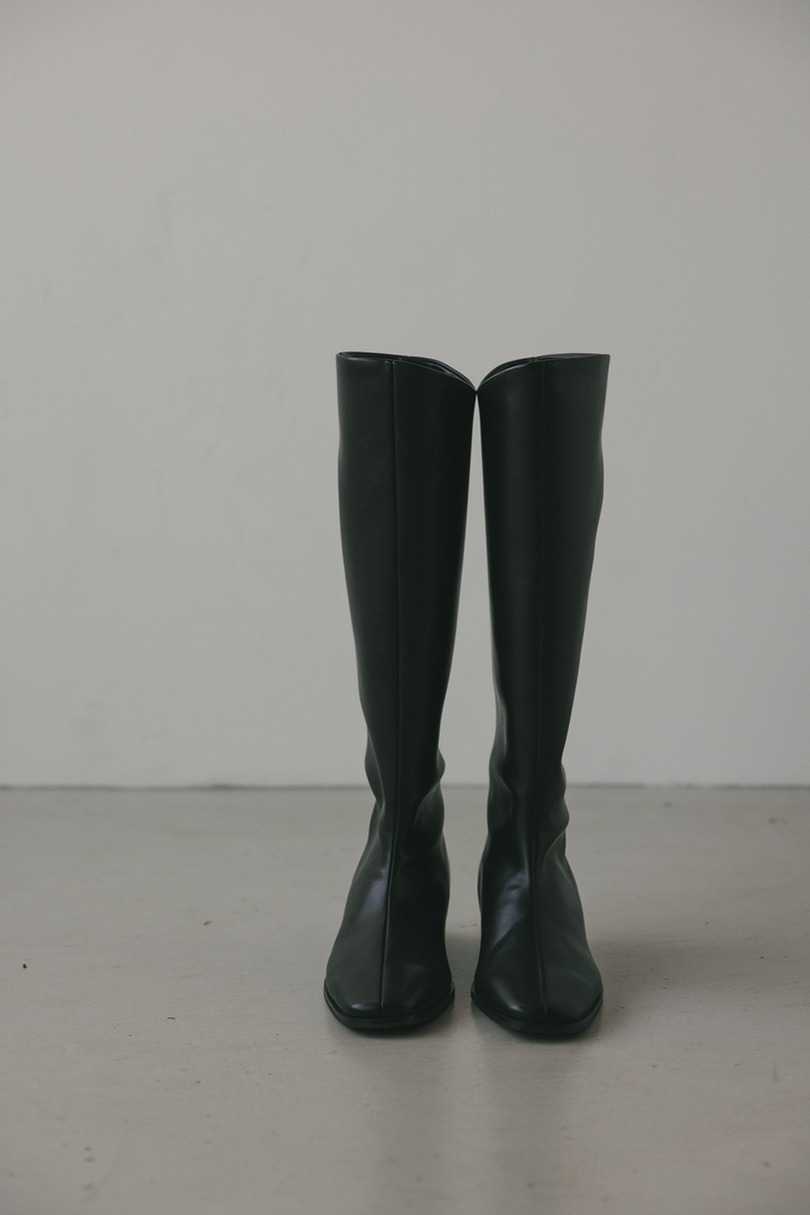 インヒールソールロングブーツ 詳細画像 BLK 4