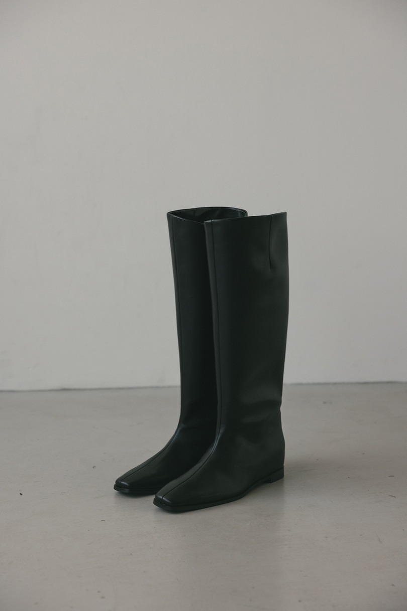 インヒールソールロングブーツ 詳細画像 BLK 5