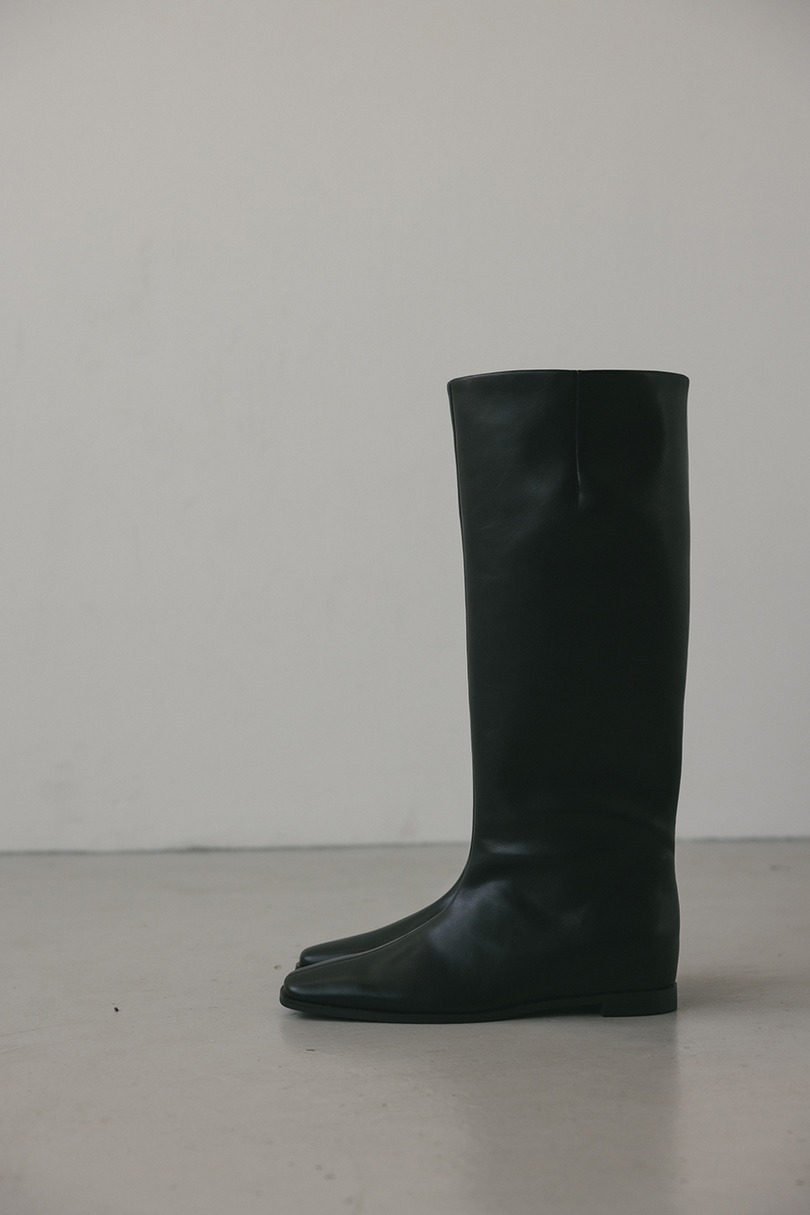 インヒールソールロングブーツ 詳細画像 BLK 6