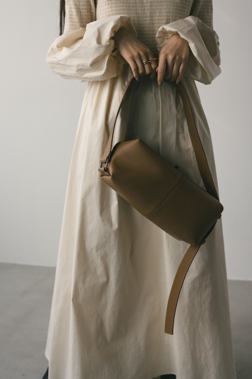 ワイドベルトスクエアバッグ 詳細画像 L/BRN 3