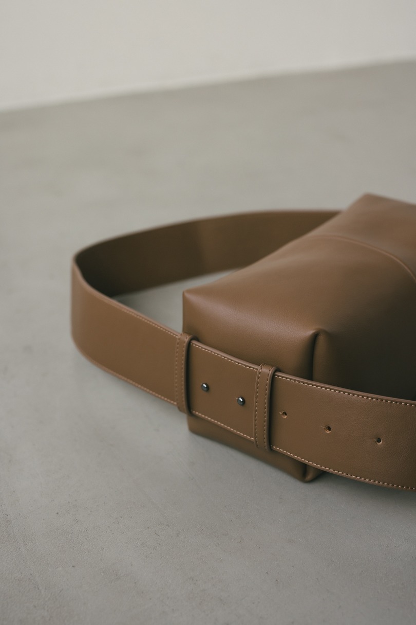 ワイドベルトスクエアバッグ 詳細画像 L/BRN 9