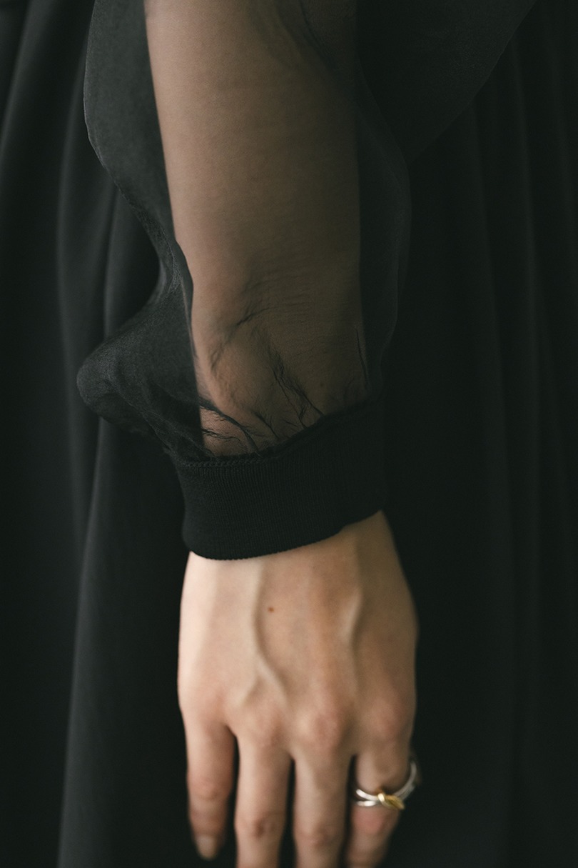 シアーコンビネーションカーディガン 詳細画像 BLK 11