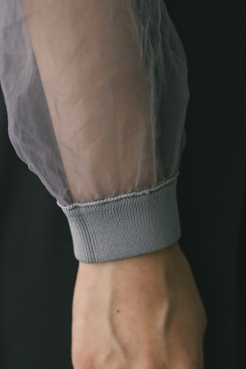 シアーコンビネーションカーディガン 詳細画像 GRY 11