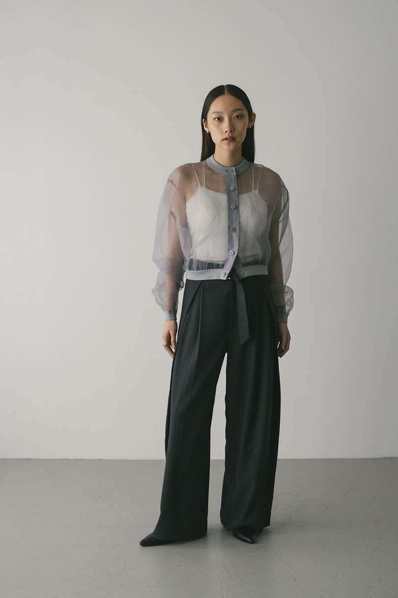 シアーコンビネーションカーディガン 詳細画像 GRY 2