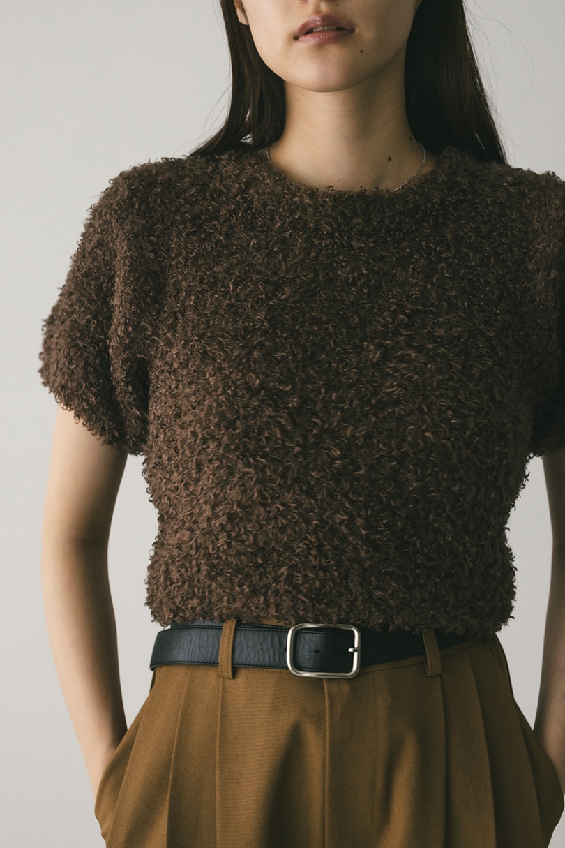 フラッフィーファーニット 詳細画像 BRN 5