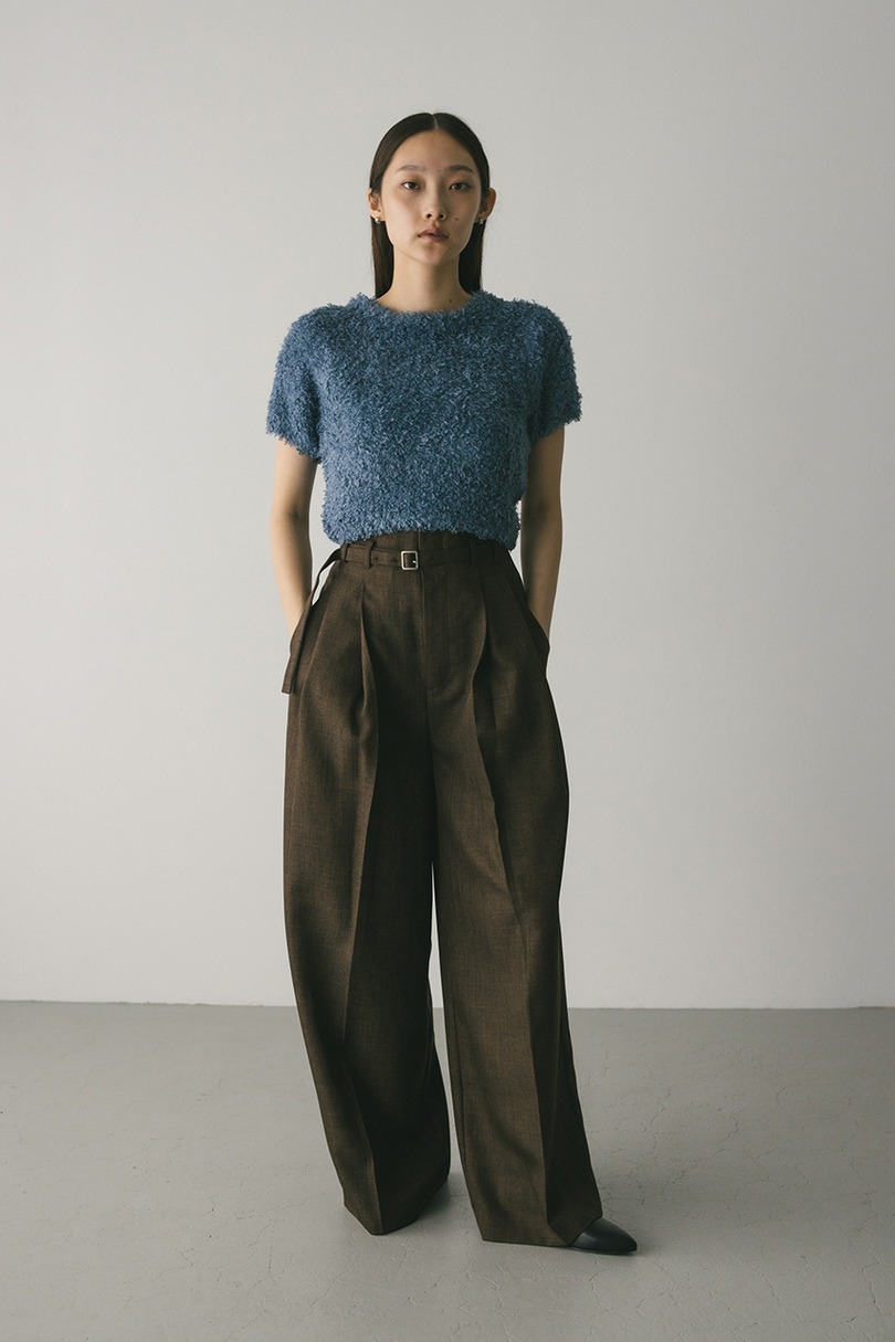 フラッフィーファーニット 詳細画像 BLU 2