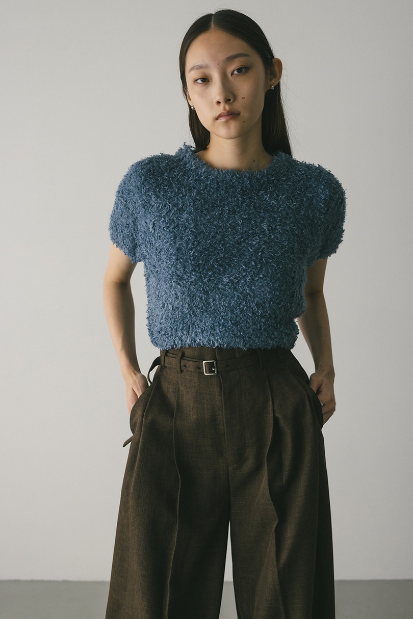 フラッフィーファーニット 詳細画像 BLU 6