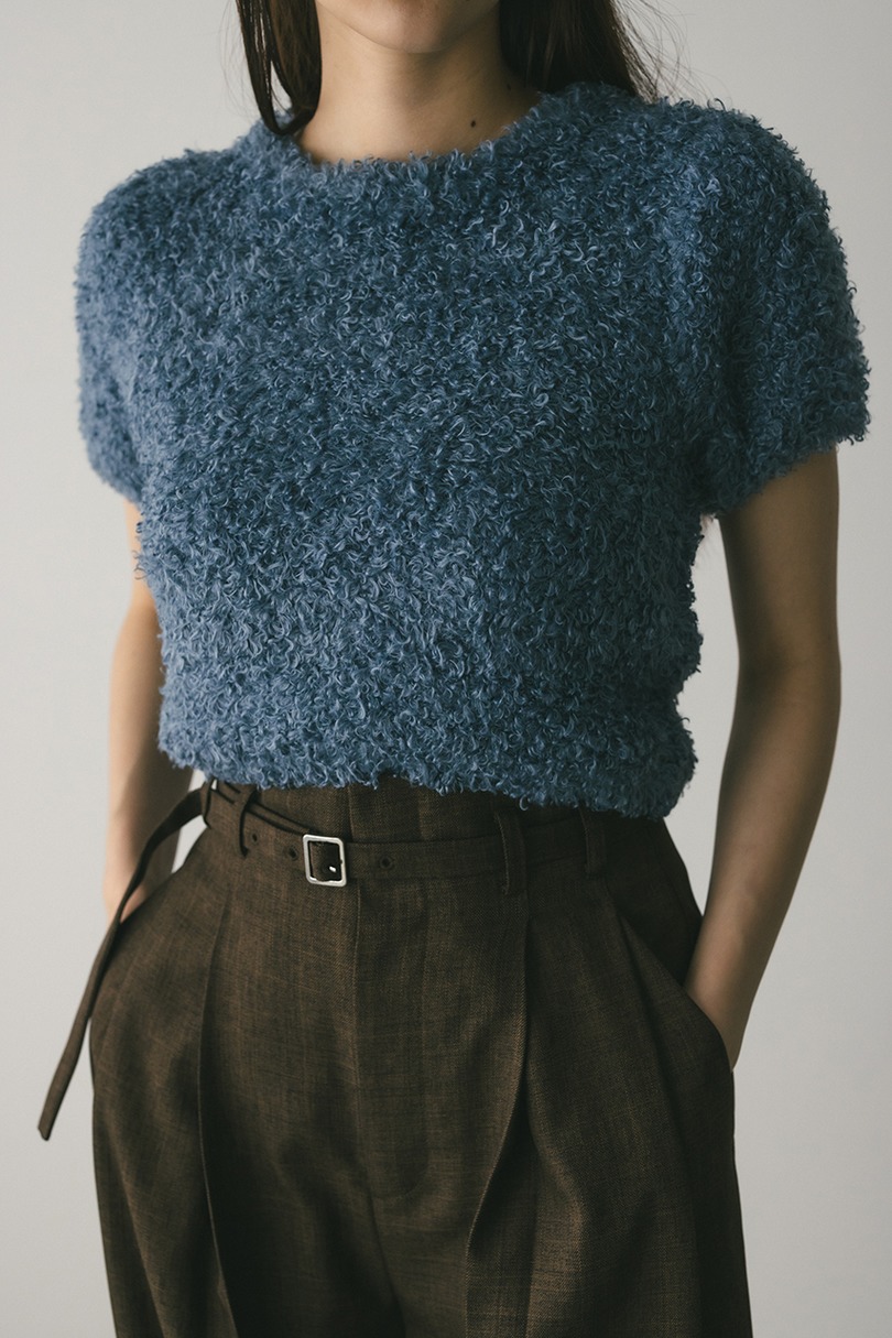 フラッフィーファーニット 詳細画像 BLU 8