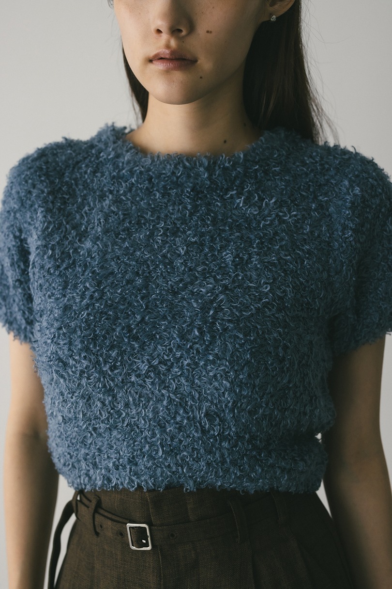 フラッフィーファーニット 詳細画像 BLU 9