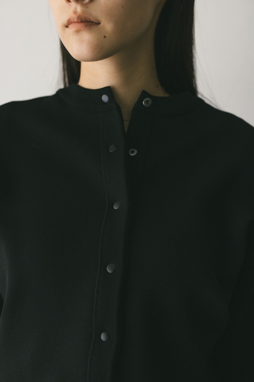 リバーシブルベロアニットカーデ 詳細画像 BLK 9