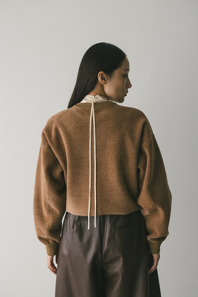 リバーシブルベロアニットカーデ 詳細画像 CAM 12