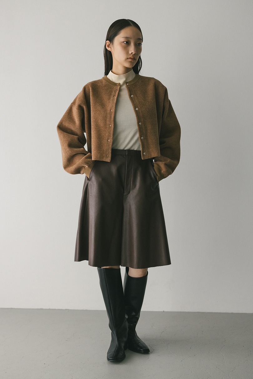 リバーシブルベロアニットカーデ 詳細画像 CAM 5