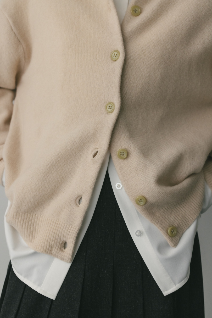 ウールニットカーディガン 詳細画像 IVOY 5