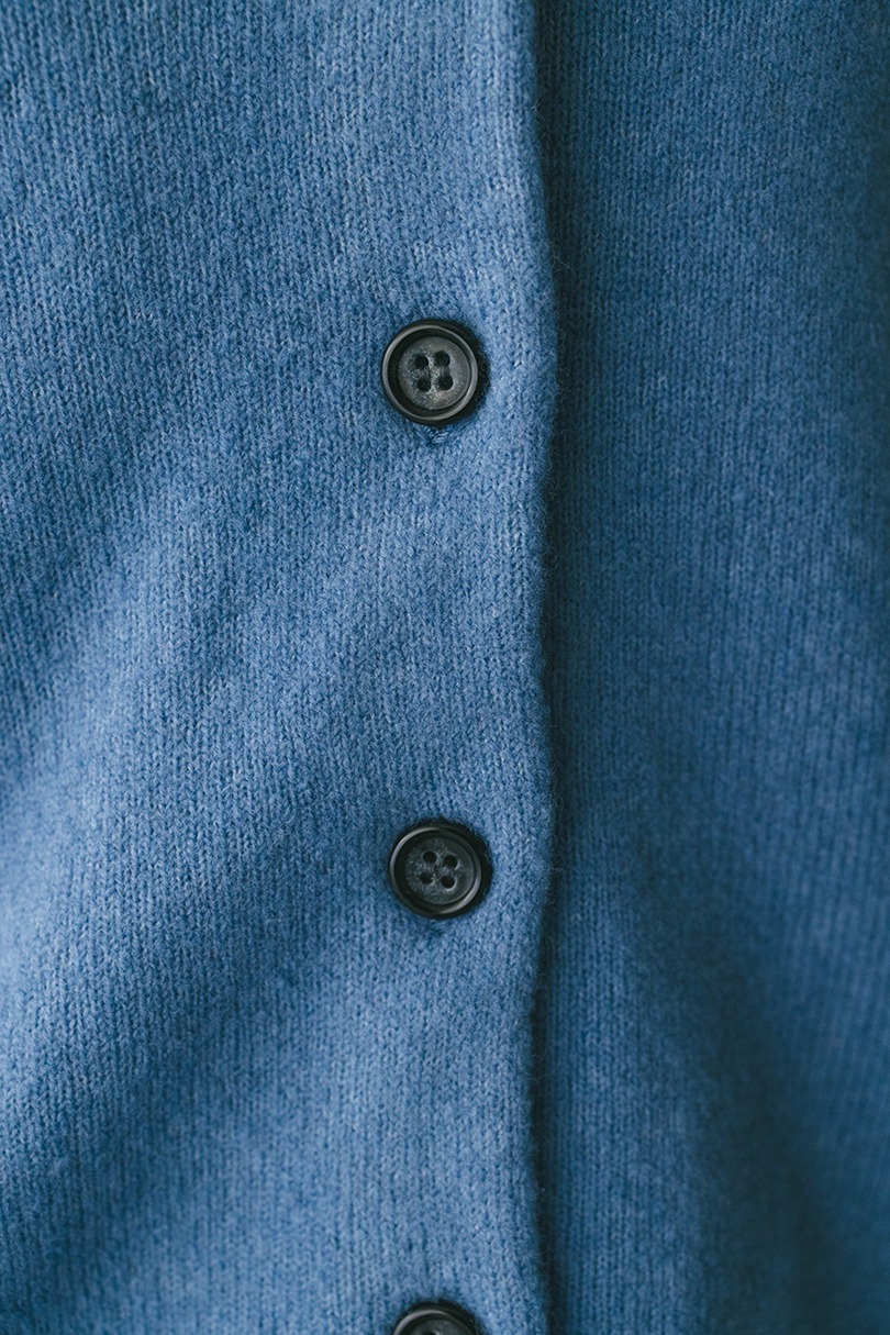 ウールニットカーディガン 詳細画像 BLU 10