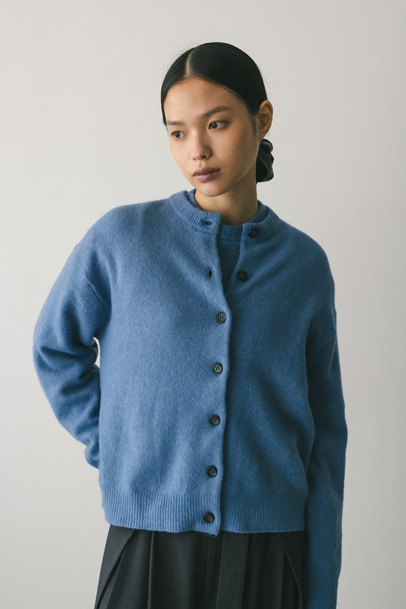 ウールニットカーディガン 詳細画像 BLU 3