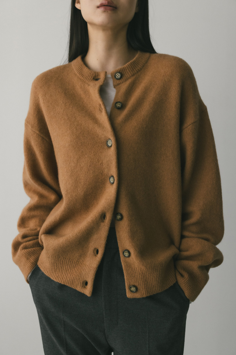 ウールニットカーディガン 詳細画像 CAM 2