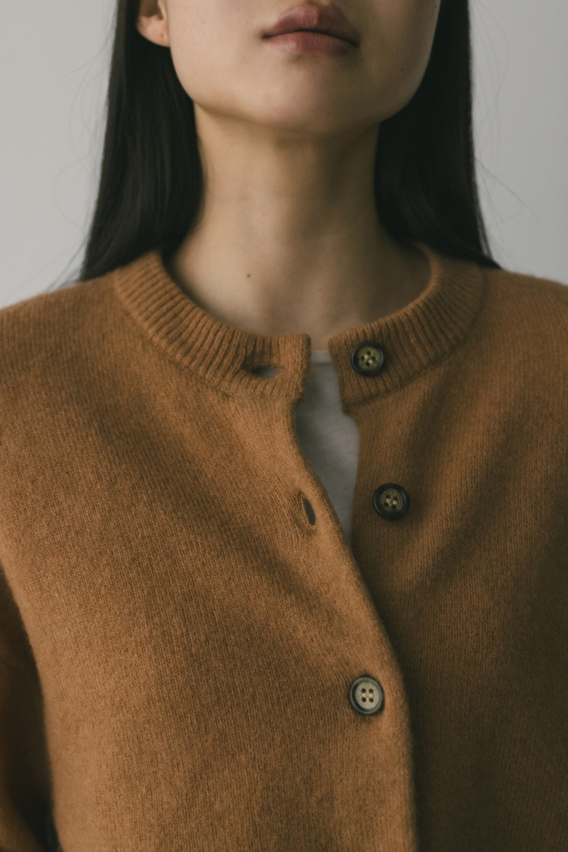 ウールニットカーディガン 詳細画像 CAM 3