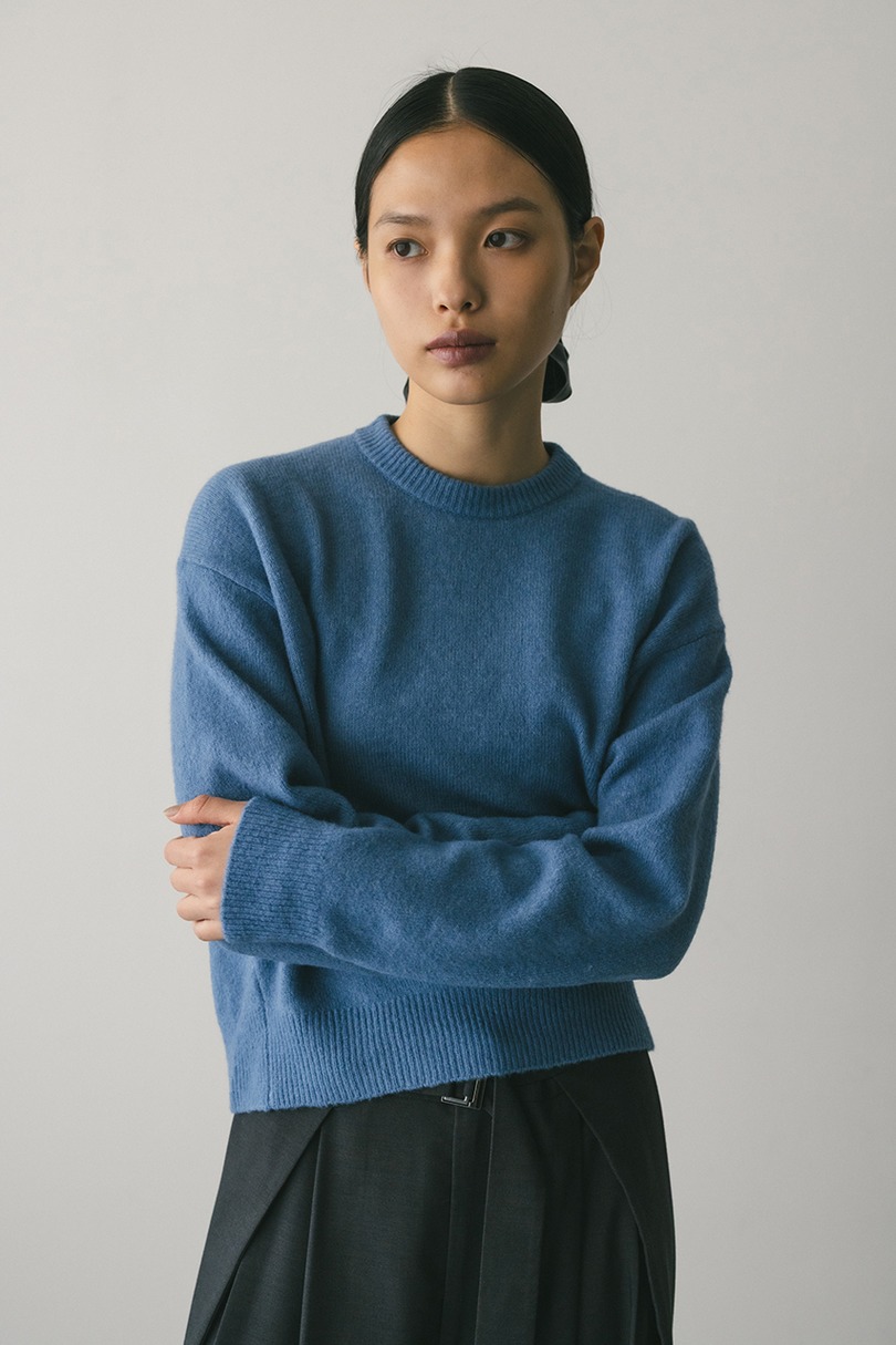 ウールニットプルオーバー 詳細画像 BLU 2