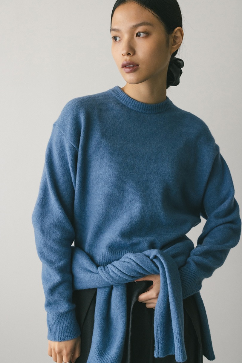 ウールニットプルオーバー 詳細画像 BLU 5