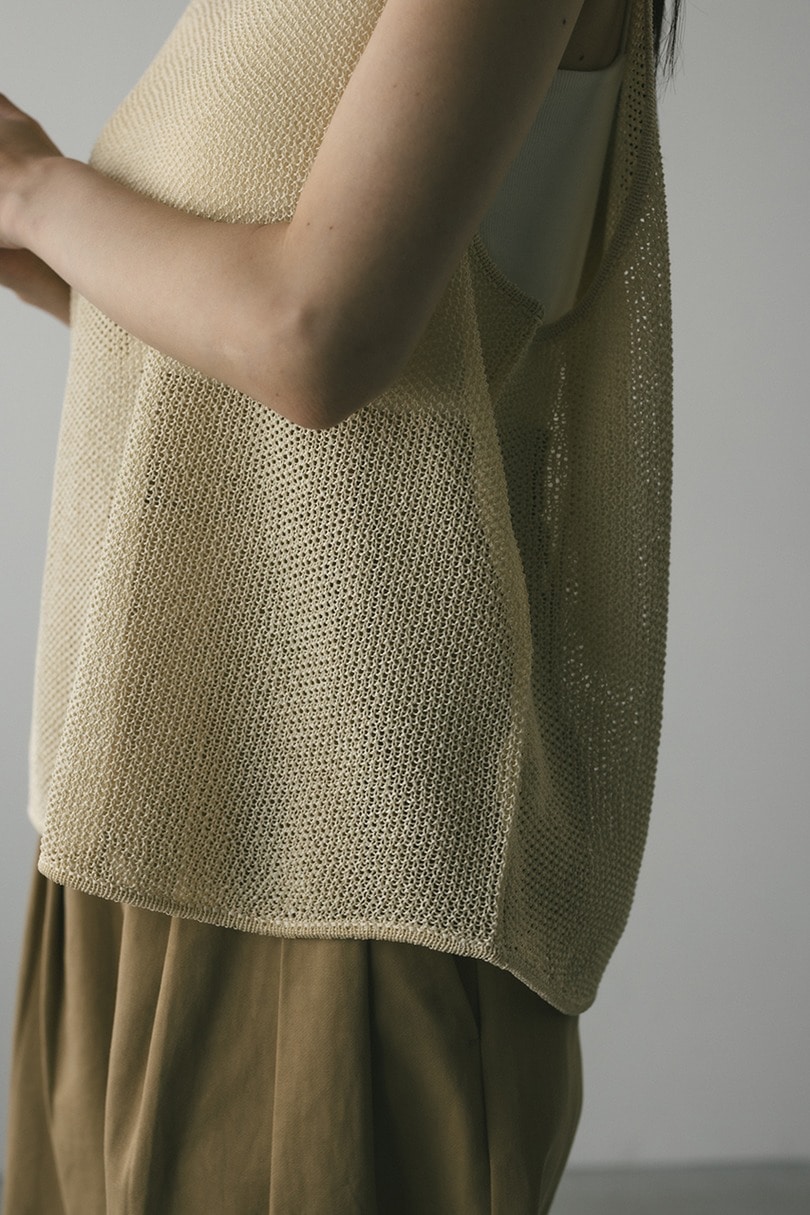 チョーカーニットタンク 詳細画像 IVOY 8