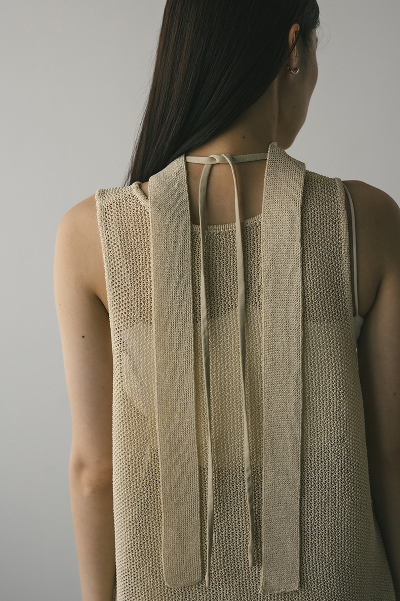 チョーカーニットタンク 詳細画像 IVOY 9