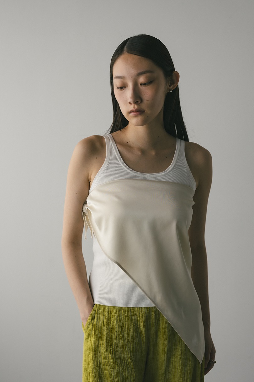 ハイゲージニットタンク 詳細画像 WHT 3