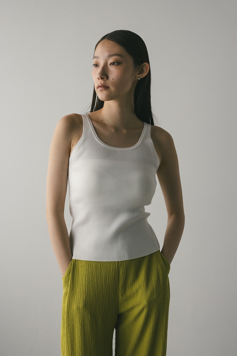 ハイゲージニットタンク 詳細画像 WHT 4