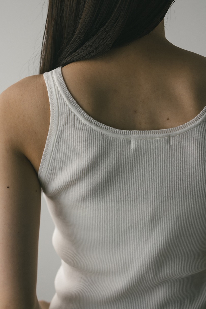 ハイゲージニットタンク 詳細画像 WHT 6