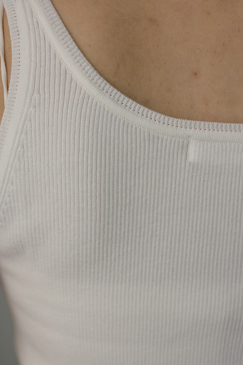 ハイゲージニットタンク 詳細画像 WHT 8